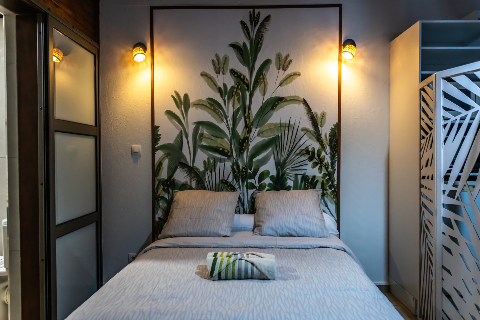 Ambiance intérieure du bungalow